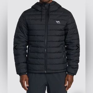 RVCA Packable Hooded Puffa Jacket - M - Black